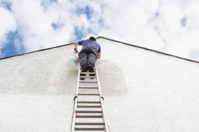 Peinture extérieure à Saint-Hélier — façades et ravalement